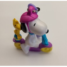Easter Snoopy and Woodstock Riding a Scooter