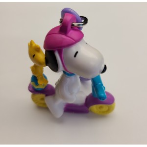 JTD-1038 : Easter Snoopy and Woodstock Riding a Scooter at HatsForDogs.com