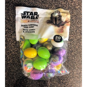 RDD-1009 : Star Wars The Mandalorian Bag of 20 Easter Eggs with Candy and Stickers at HatsForDogs.com